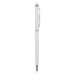 Długopis, touch pen | Raymond z nadrukiem Twojego logo, materiał: aluminium, kolor: biały Długopis, touch pen | Raymond z nadrukiem Twojego logo, materiał: aluminium, kolor: biały