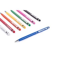 Długopis, touch pen z nadrukiem Twojego logo, materiał: aluminium, kolor: biały Długopis, touch pen z nadrukiem Twojego logo, materiał: aluminium, kolor: biały