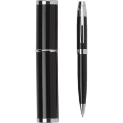 Długopis z nadrukiem Twojego logo, materiał: metal, miedź, kolor: czarny