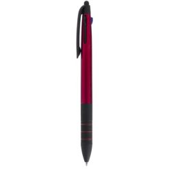 Długopis, touch pen, wielokolorowy wkład z nadrukiem Twojego logo, materiał: plastik, kolor: czerwony Długopis, touch pen, wielokolorowy wkład z nadrukiem Twojego logo, materiał: plastik, kolor: czerwony
