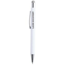 Długopis, touch pen z nadrukiem Twojego logo, materiał: aluminium, kolor: srebrny Długopis, touch pen z nadrukiem Twojego logo, materiał: aluminium, kolor: srebrny