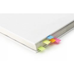 Zestaw do notatek, karteczki samoprzylepne, linijka z nadrukiem Twojego logo, materiał: karton, papier, pvc, kolor: brązowy Zestaw do notatek, karteczki samoprzylepne, linijka z nadrukiem Twojego logo, materiał: karton, papier, pvc, kolor: brązowy