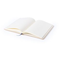 Notatnik ok. A6 z nadrukiem Twojego logo, materiał: karton, kolor: niebieski Notatnik ok. A6 z nadrukiem Twojego logo, materiał: karton, kolor: niebieski