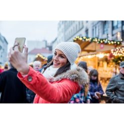 Uchwyt do telefonu, stojak na telefon z nadrukiem Twojego logo, materiał: plastik, kolor: złoty Uchwyt do telefonu, stojak na telefon z nadrukiem Twojego logo, materiał: plastik, kolor: złoty