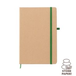 Notatnik ok. A5 z nadrukiem Twojego logo, materiał: papier, kolor: zielony Notatnik ok. A5 z nadrukiem Twojego logo, materiał: papier, kolor: zielony