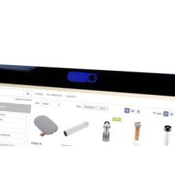 Zasłona na kamerę internetową | Marick z nadrukiem Twojego logo, materiał: plastik, kolor: biały Zasłona na kamerę internetową | Marick z nadrukiem Twojego logo, materiał: plastik, kolor: biały
