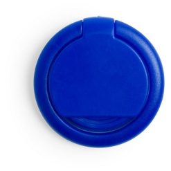 Wielofunkcyjny uchwyt do telefonu, stojak na telefon z nadrukiem Twojego logo, materiał: plastik, kolor: niebieski Wielofunkcyjny uchwyt do telefonu, stojak na telefon z nadrukiem Twojego logo, materiał: plastik, kolor: niebieski