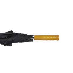 Parasol manualny z nadrukiem Twojego logo, materiał: metal, poliester, kolor: czarny