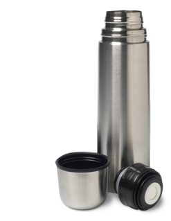 Termos 750 ml z nadrukiem Twojego logo, materiał: plastik, nylon, stal nierdzewna, stal, kolor: granatowy Termos 750 ml z nadrukiem Twojego logo, materiał: plastik, nylon, stal nierdzewna, stal, kolor: granatowy