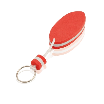Pływający brelok do kluczy z nadrukiem Twojego logo, materiał: eva, kolor: czerwony