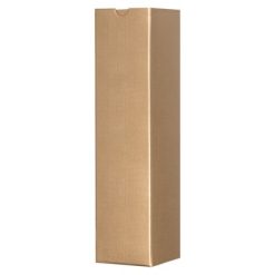 Ekskluzywny kartonik na wino, 1 el. | Faye z nadrukiem Twojego logo, materiał: papier, kolor: złoty Ekskluzywny kartonik na wino, 1 el. | Faye z nadrukiem Twojego logo, materiał: papier, kolor: złoty