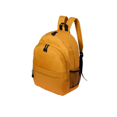 Plecak z nadrukiem Twojego logo, materiał: poliester, kolor: pomarańczowy