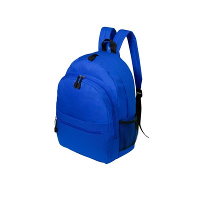 Plecak z nadrukiem Twojego logo, materiał: poliester, kolor: niebieski