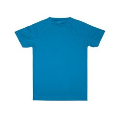 Koszulka z nadrukiem Twojego logo, materiał: poliester, kolor: błękitny