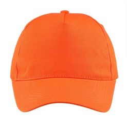 Czapka z daszkiem | Joseph z nadrukiem Twojego logo, materiał: bawełna, kolor: pomarańczowy Czapka z daszkiem | Joseph z nadrukiem Twojego logo, materiał: bawełna, kolor: pomarańczowy