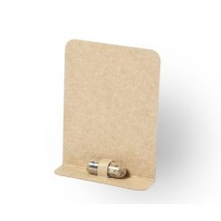 Kapsułka z nasionami dzikich kwiatów z nadrukiem Twojego logo, materiał: karton, kolor: neutralny Kapsułka z nasionami dzikich kwiatów z nadrukiem Twojego logo, materiał: karton, kolor: neutralny