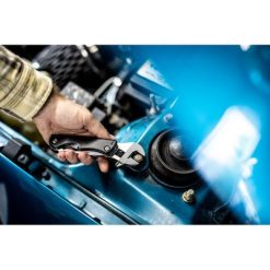 Narzędzie wielofunkcyjne, 10 funkcji | Rhett z nadrukiem Twojego logo, materiał: aluminium, stal nierdzewna, stal, kolor: czarny Narzędzie wielofunkcyjne, 10 funkcji | Rhett z nadrukiem Twojego logo, materiał: aluminium, stal nierdzewna, stal, kolor: czarny