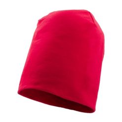 Czapka zimowa | Bayleigh z nadrukiem Twojego logo, materiał: bawełna, spandex, kolor: czerwony