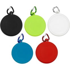 Składany kubek podróżny 220 ml z karabińczykiem z nadrukiem Twojego logo, materiał: aluminium, pet, kolor: biały Składany kubek podróżny 220 ml z karabińczykiem z nadrukiem Twojego logo, materiał: aluminium, pet, kolor: biały