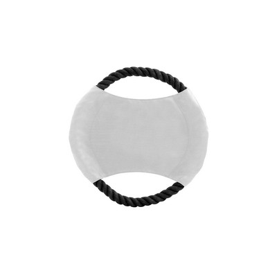 Frisbee z nadrukiem Twojego logo, materiał: poliester, bawełna, kolor: biały