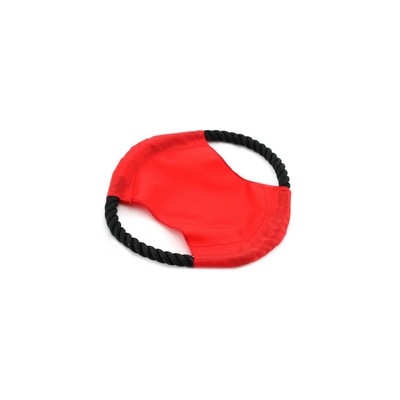 Frisbee z nadrukiem Twojego logo, materiał: poliester, bawełna, kolor: czerwony