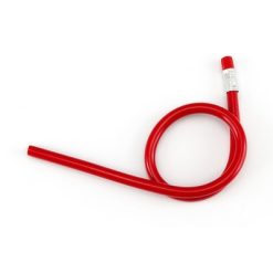 Elastyczny ołówek z nadrukiem Twojego logo, materiał: pvc, kolor: czerwony Elastyczny ołówek z nadrukiem Twojego logo, materiał: pvc, kolor: czerwony