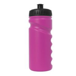 Bidon 500 ml z nadrukiem Twojego logo, materiał: pe, kolor: różowy Bidon 500 ml z nadrukiem Twojego logo, materiał: pe, kolor: różowy