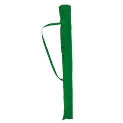 Parasol plażowy z nadrukiem Twojego logo, materiał: nylon, kolor: zielony Parasol plażowy z nadrukiem Twojego logo, materiał: nylon, kolor: zielony