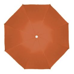Parasol plażowy z nadrukiem Twojego logo, materiał: nylon, kolor: pomarańczowy Parasol plażowy z nadrukiem Twojego logo, materiał: nylon, kolor: pomarańczowy