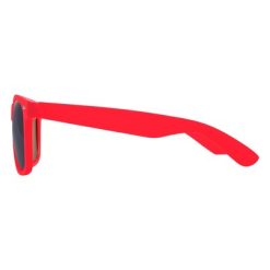 Okulary przeciwsłoneczne | Kathryn z nadrukiem Twojego logo, materiał: metal, plastik, kolor: czerwony Okulary przeciwsłoneczne | Kathryn z nadrukiem Twojego logo, materiał: metal, plastik, kolor: czerwony