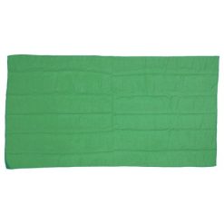 Ręcznik z nadrukiem Twojego logo, materiał: mikrofibra, kolor: zielony