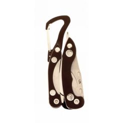 Narzędzie wielofunkcyjne, 6 funkcji z nadrukiem Twojego logo, materiał: aluminium, stal nierdzewna, stal, kolor: czarny Narzędzie wielofunkcyjne, 6 funkcji z nadrukiem Twojego logo, materiał: aluminium, stal nierdzewna, stal, kolor: czarny