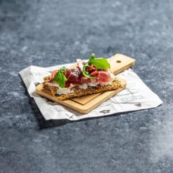 Bambusowa deska do sera z nadrukiem Twojego logo, materiał: bambus, kolor: jasnobrązowy