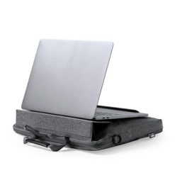 Torba na dokumenty, torba na laptopa 15" RPET z nadrukiem Twojego logo, materiał: poliester, rpet, kolor: grafitowy Torba na dokumenty, torba na laptopa 15" RPET z nadrukiem Twojego logo, materiał: poliester, rpet, kolor: grafitowy