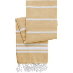 Bawełniany ręcznik hammam z nadrukiem Twojego logo, materiał: bawełna, kolor: pomarańczowy