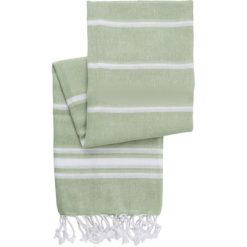 Bawełniany ręcznik hammam z nadrukiem Twojego logo, materiał: bawełna, kolor: jasnozielony