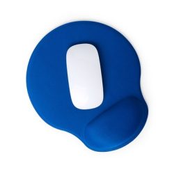 Podkładka pod mysz z nadrukiem Twojego logo, materiał: poliester, silikon, kolor: niebieski Podkładka pod mysz z nadrukiem Twojego logo, materiał: poliester, silikon, kolor: niebieski