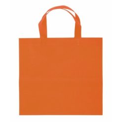 Torba na zakupy z nadrukiem Twojego logo, materiał: non-woven, kolor: pomarańczowy