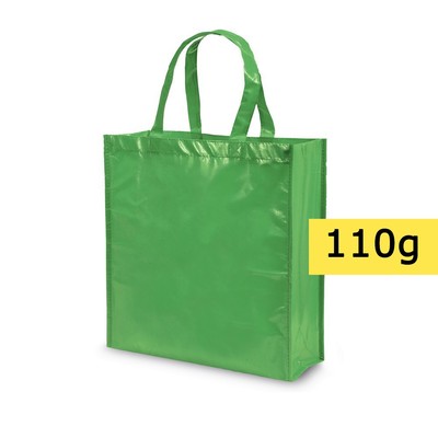 Torba na zakupy z nadrukiem Twojego logo, materiał: non-woven, kolor: zielony