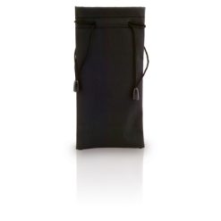 Pokrowiec na okulary z nadrukiem Twojego logo, materiał: poliester, kolor: czarny