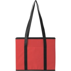 Składany organizer samochodowy z nadrukiem Twojego logo, materiał: karton, non-woven, kolor: czerwony Składany organizer samochodowy z nadrukiem Twojego logo, materiał: karton, non-woven, kolor: czerwony