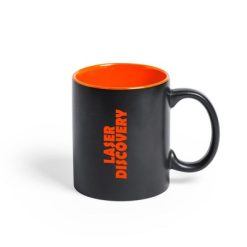 Kubek ceramiczny 350 ml z nadrukiem Twojego logo, materiał: ceramika, kolor: pomarańczowy Kubek ceramiczny 350 ml z nadrukiem Twojego logo, materiał: ceramika, kolor: pomarańczowy