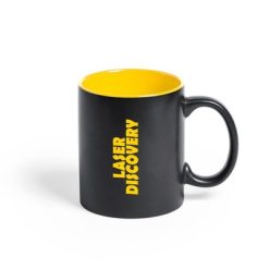 Kubek ceramiczny 350 ml z nadrukiem Twojego logo, materiał: ceramika, kolor: żółty Kubek ceramiczny 350 ml z nadrukiem Twojego logo, materiał: ceramika, kolor: żółty