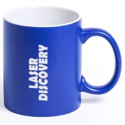 Kubek ceramiczny 350 ml z nadrukiem Twojego logo, materiał: ceramika, kolor: granatowy Kubek ceramiczny 350 ml z nadrukiem Twojego logo, materiał: ceramika, kolor: granatowy