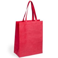 Torba na zakupy z nadrukiem Twojego logo, materiał: non-woven, kolor: czerwony Torba na zakupy z nadrukiem Twojego logo, materiał: non-woven, kolor: czerwony