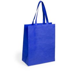 Torba na zakupy z nadrukiem Twojego logo, materiał: non-woven, kolor: niebieski