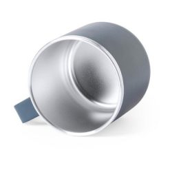 Metalowy kubek 350 ml z nadrukiem Twojego logo, materiał: stal nierdzewna, stal, kolor: granatowy Metalowy kubek 350 ml z nadrukiem Twojego logo, materiał: stal nierdzewna, stal, kolor: granatowy