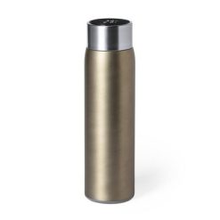 Termos 500 ml, dotykowy cyfrowy wyświetlacz temperatury napojów z nadrukiem Twojego logo, materiał: stal nierdzewna, stal, kolor: srebrny Termos 500 ml, dotykowy cyfrowy wyświetlacz temperatury napojów z nadrukiem Twojego logo, materiał: stal nierdzewna, stal, kolor: srebrny