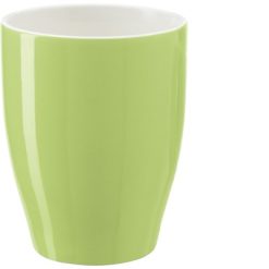 Kubek porcelanowy 350 ml z nadrukiem Twojego logo, materiał: ceramika, kolor: jasnozielony Kubek porcelanowy 350 ml z nadrukiem Twojego logo, materiał: ceramika, kolor: jasnozielony
