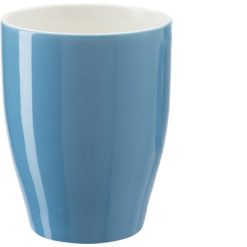 Kubek porcelanowy 350 ml z nadrukiem Twojego logo, materiał: ceramika, kolor: błękitny Kubek porcelanowy 350 ml z nadrukiem Twojego logo, materiał: ceramika, kolor: błękitny